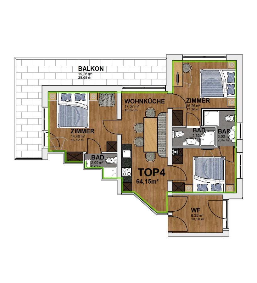Appartements Bergwelt เอิทซ์ ภายนอก รูปภาพ
